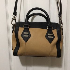 Small leather Tignanello crossbody satchel